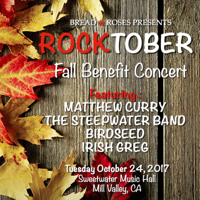 Bread & Roses ROCKTOBER Fall Benefit Concert