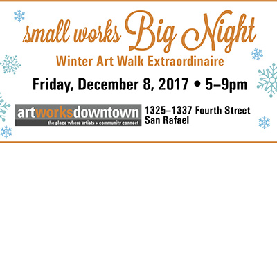 2d Friday Artwalk: Small Works Big Night