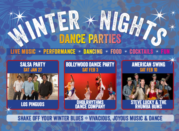 Gallery 1 - Winter Nights: Latin Fusion Music and Dancing with Los Pinguos
