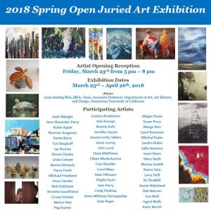 2018 Spring Open Juried Art Exhibition