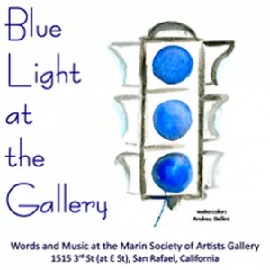 Blue Light at the Gallery