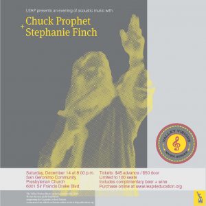 An Evening with Chuck Prophet and Stephanie Finch
