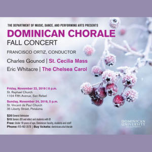 Dominican Chorale Fall Concert
