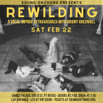 Rewilding: A vocal improv extravaganza with Briony Greenhill