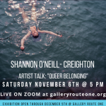 LOCAL>> Artist Talk – Shannon O'Neil Creighton: Queer Belonging