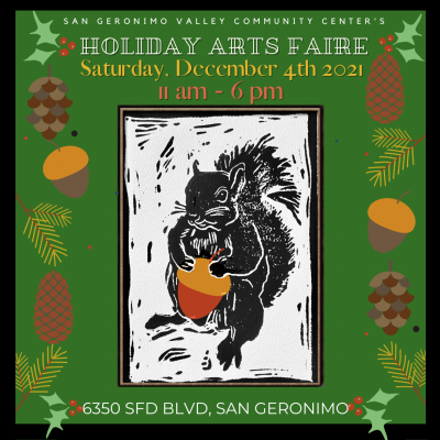 San Geronimo Valley Community Center Holiday Arts Faire