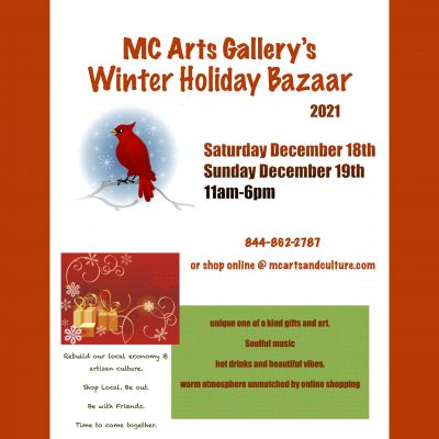 MC Arts Gallery Holiday Bazaar