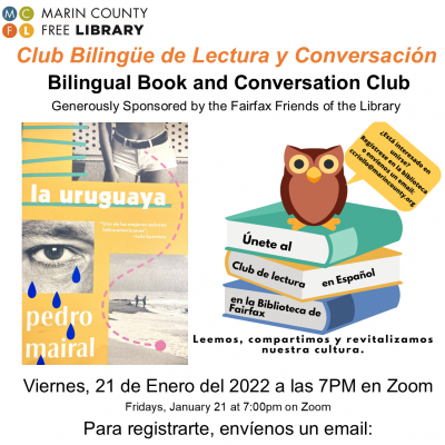 LOCAL>> Fairfax Bilingual Book Club/ Club de Lectura Bilingüe: La uruguaya / The Woman from Uruguay
