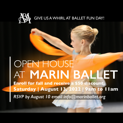Ballet Fun Day, Open House at Marin Ballet