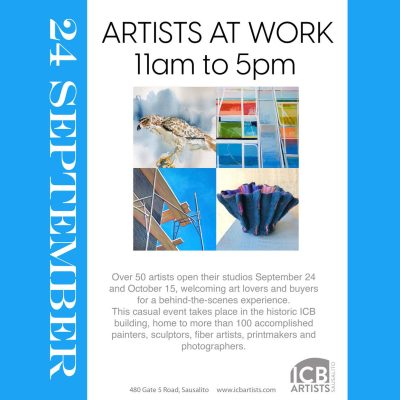 ICB Artists At Work – Open Studios