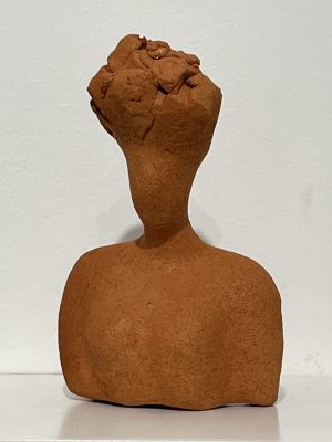 Gallery 1 - Sunila Bajracharya; Finding Myself #6, clay, 4 x 3 x 2”