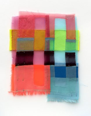 Gallery 6 - Linda Schmidt, Peer, 2022, fabric and acrylic, 9 x 7 in.