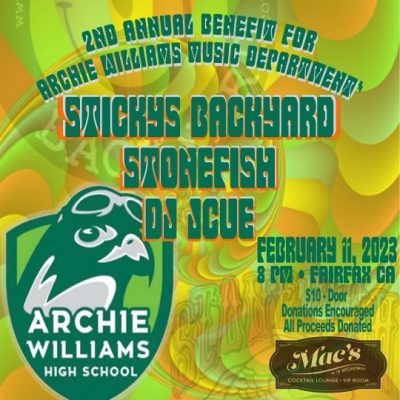 2nd Annual Benefit for Archie Williams Music Department