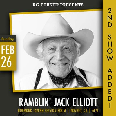 Ramblin' Jack Elliott (2nd Show Added)