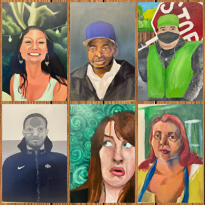 Gallery 1 - My Community – Group Show by Tam High Art Students