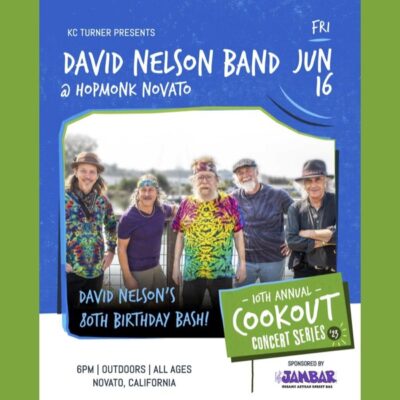 David Nelson Band, 80th Birthday! – Cookout Concert Series