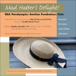Mad Hatter's Delight! --- Discount hats - BENEFIT for USA Paralympics
