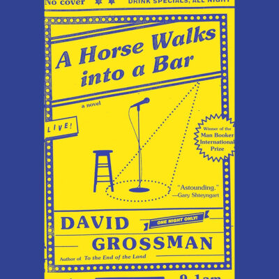 Jewish American Fiction Book Club: A Horse Walks Into a Bar