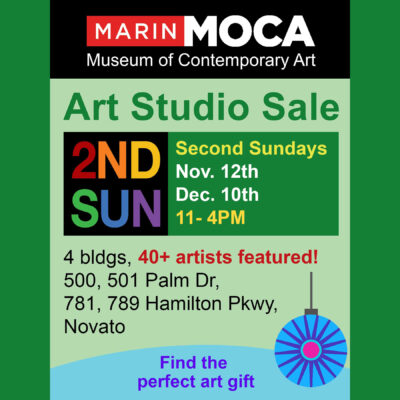 MarinMOCA Open Studios: Art, Creativity and Holiday Gifts!