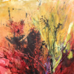 Gallery 1 - Desert Canto #5, 56 x 48 in, mixed media on canvas