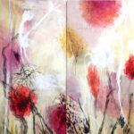 Gallery 4 - Losing LaRose #4, 80 x 64 in, mixed media on canvas