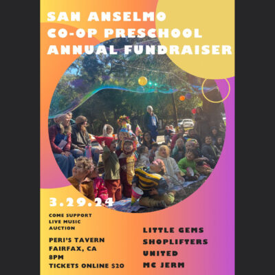 San Anselmo Co-Op Fundraiser featuring Little Gems, Shoplifters United, MC Jerm + more